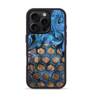 iPhone 16 Pro Wood Phone Case - Carree (Pattern, 732461)