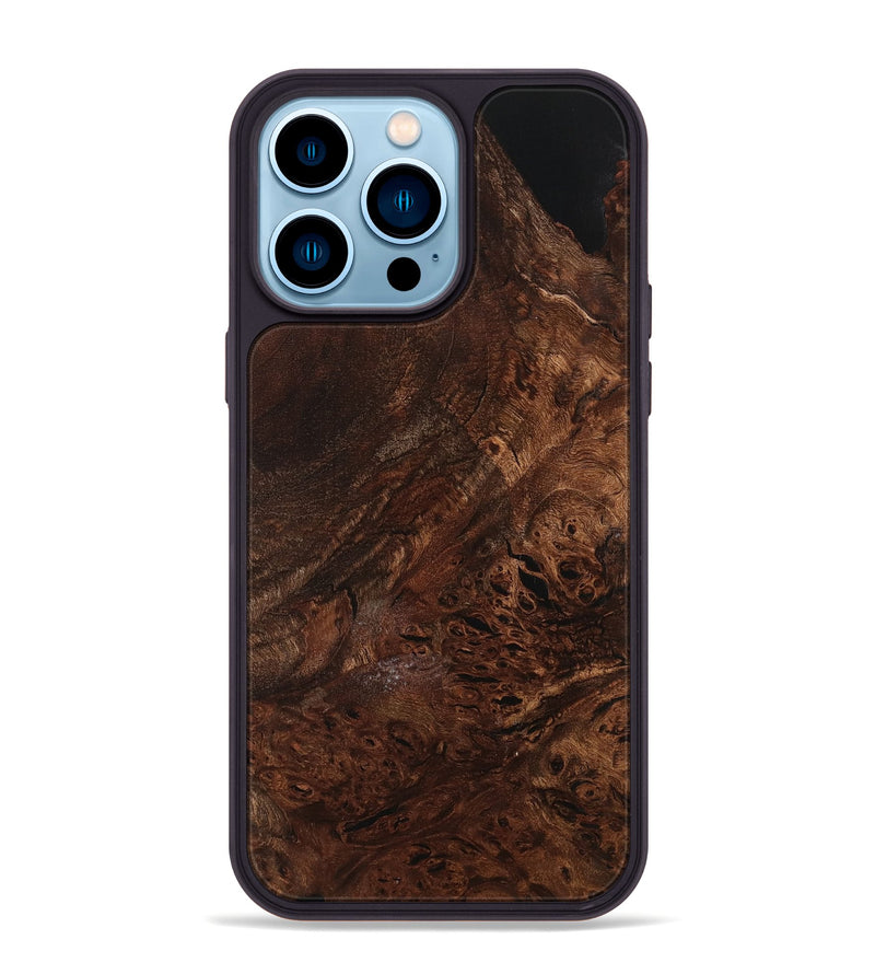 iPhone 14 Pro Max Wood Phone Case - Kelsea (Wood Burl, 732484)