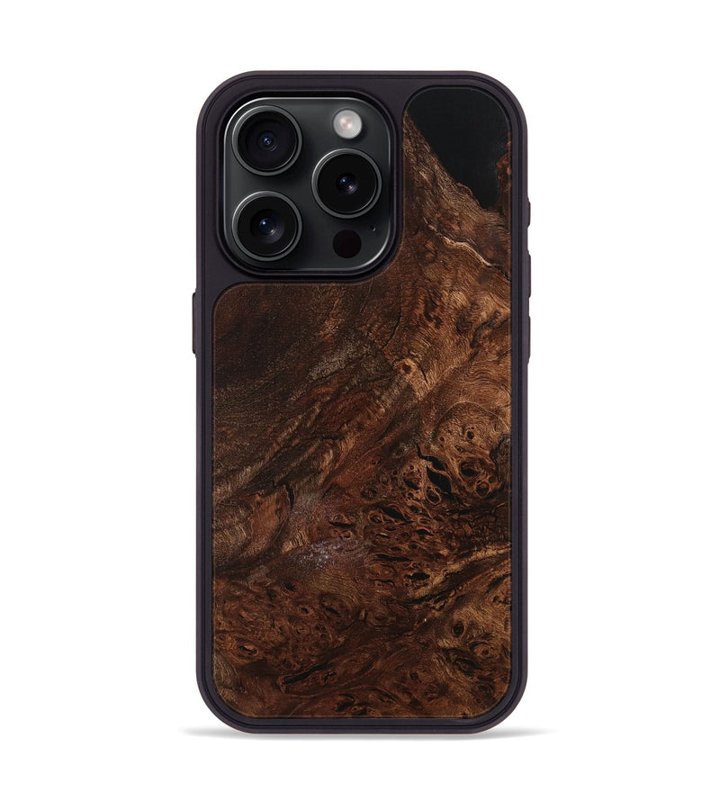 iPhone 15 Pro Wood Phone Case - Kelsea (Wood Burl, 732484)