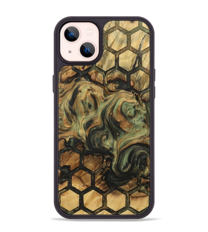 iPhone 14 Plus Wood Phone Case - Tishie (Pattern, 732500)