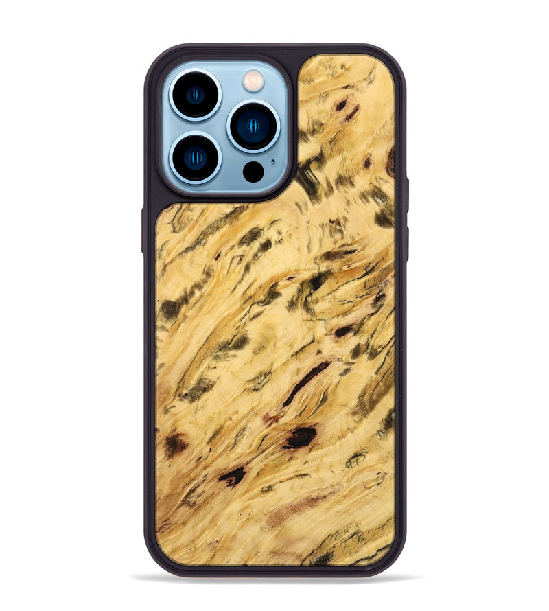 iPhone 14 Pro Max Wood Phone Case - Daune (Wood Burl, 732502)