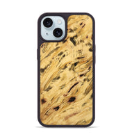 iPhone 15 Wood Phone Case - Daune (Wood Burl, 732502)