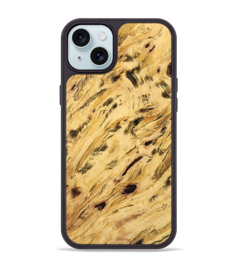 iPhone 15 Plus Wood Phone Case - Daune (Wood Burl, 732502)