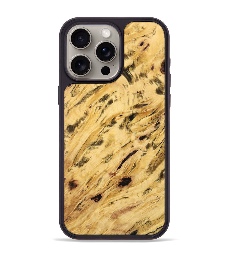 iPhone 15 Pro Max Wood Phone Case - Daune (Wood Burl, 732502)