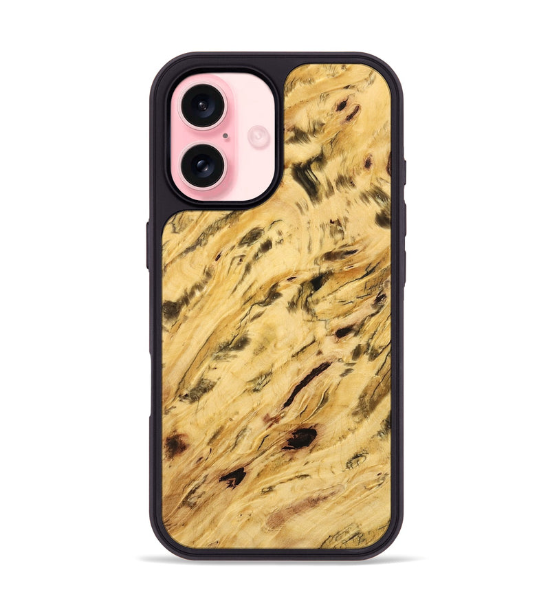 iPhone 16 Wood Phone Case - Daune (Wood Burl, 732502)