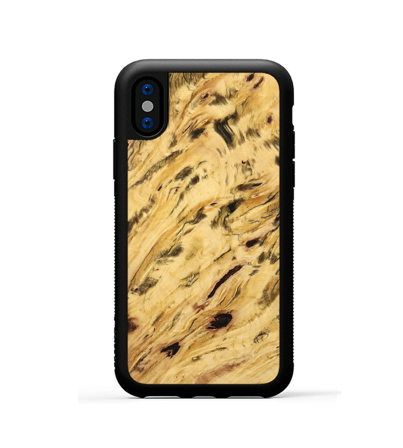 iPhone Xs Wood Phone Case - Daune (Wood Burl, 732502)