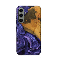 Galaxy S24 Wood Live Edge Phone Case - Sultan (Purple, 732539)