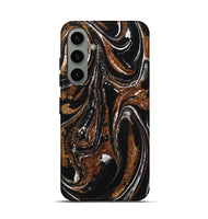 Galaxy S24 ResinArt Live Edge Phone Case - Boyd (Black & White, 732556)