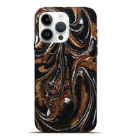 iPhone 15 Pro Max ResinArt Live Edge Phone Case - Boyd (Black & White, 732556)