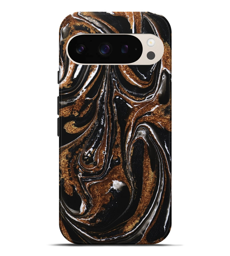 Pixel 9 Pro XL ResinArt Live Edge Phone Case - Boyd (Black & White, 732556)