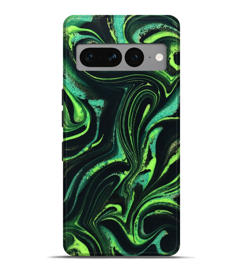 Pixel 7 Pro ResinArt Live Edge Phone Case - Bambi (Green, 732557)