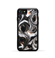 iPhone SE ResinArt Phone Case - Vaughn (Black & White, 732562)