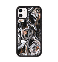 iPhone 11 ResinArt Phone Case - Alia (Black & White, 732571)