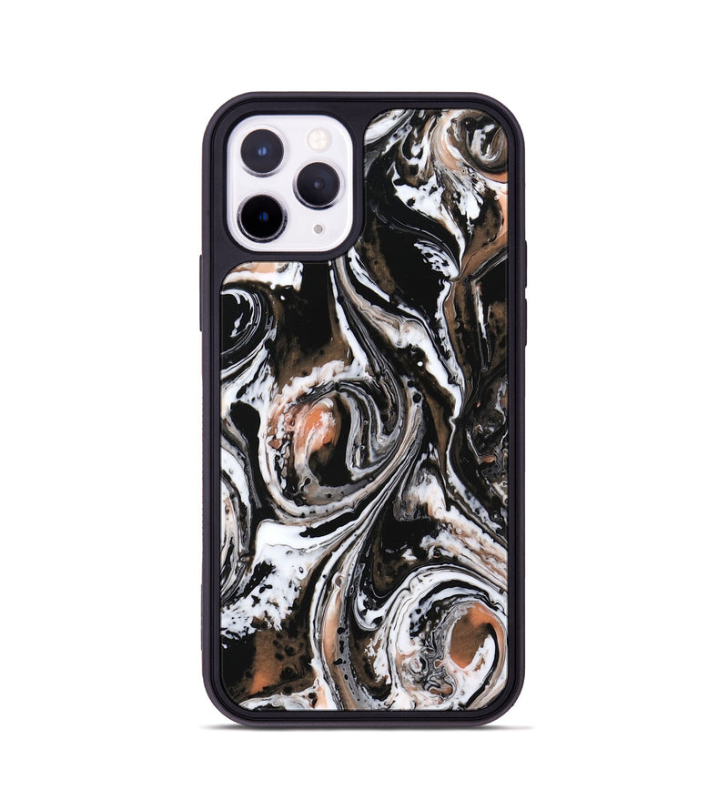 iPhone 11 Pro ResinArt Phone Case - Alia (Black & White, 732571)