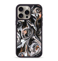 iPhone 15 Pro Max ResinArt Phone Case - Alia (Black & White, 732571)