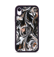 iPhone Xr ResinArt Phone Case - Alia (Black & White, 732571)