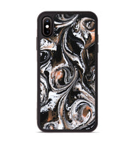 iPhone Xs Max ResinArt Phone Case - Alia (Black & White, 732571)