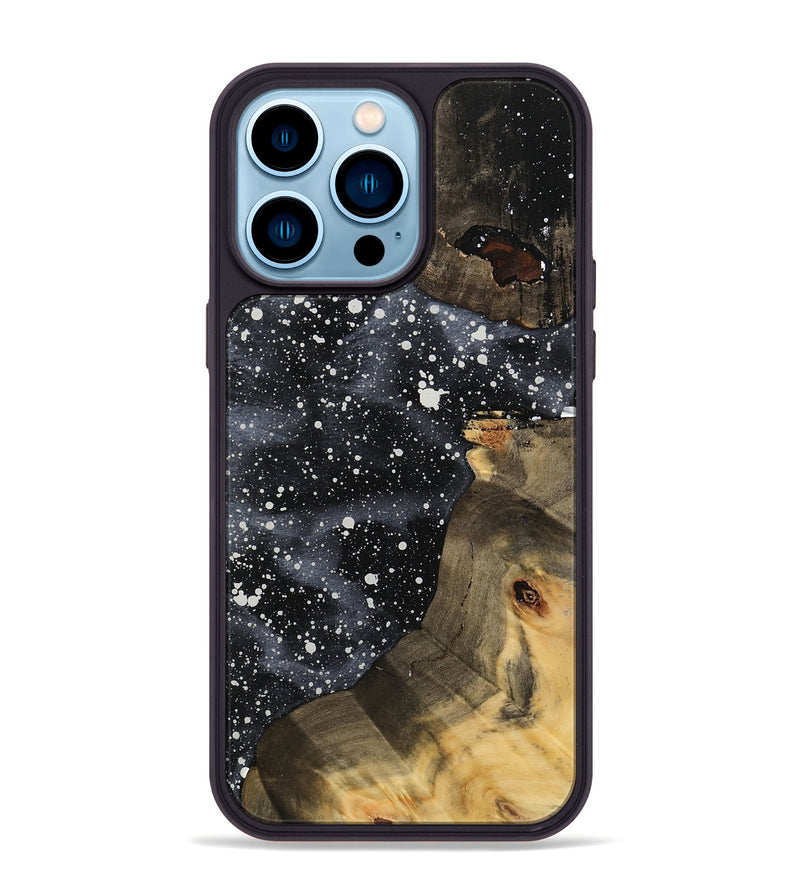 iPhone 14 Pro Max Wood Phone Case - Jaclin (Cosmos, 732592)