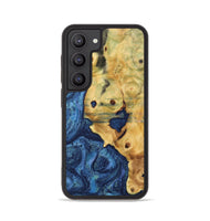 Galaxy S23 Wood Phone Case - Carey (Blue, 732603)