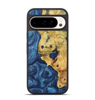 Pixel 9 Pro Wood Phone Case - Carey (Blue, 732603)