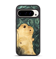 Pixel 9 Pro Wood Phone Case - Tiffie (Green, 732604)