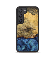 Galaxy S23 Wood Phone Case - Fount (Blue, 732611)