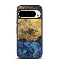 Pixel 9 Pro Wood Phone Case - Fount (Blue, 732611)