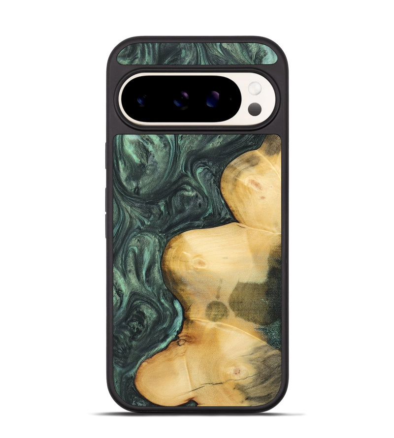 Pixel 9 Pro Wood Phone Case - Ruthi (Green, 732628)