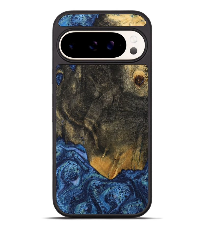 Pixel 9 Pro XL Wood Phone Case - Alline (Blue, 732631)