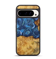 Pixel 9 Pro Wood Phone Case - Bettina (Blue, 732634)