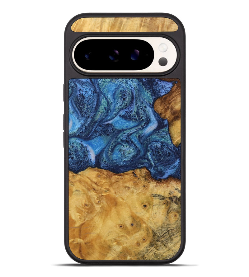 Pixel 9 Pro XL Wood Phone Case - Bettina (Blue, 732634)