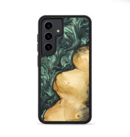 Galaxy S24 Wood Phone Case - Farrah (Green, 732639)