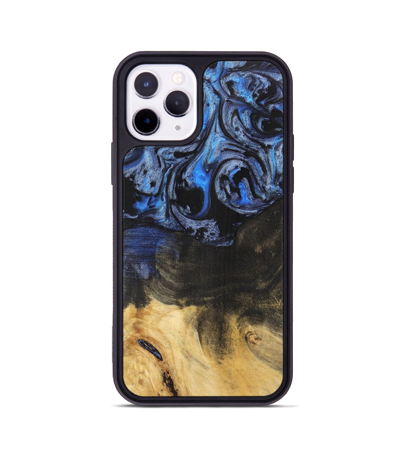 iPhone 11 Pro Wood Phone Case - Orelia (Blue, 732908)