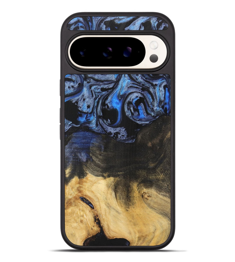 Pixel 9 Pro XL Wood Phone Case - Orelia (Blue, 732908)