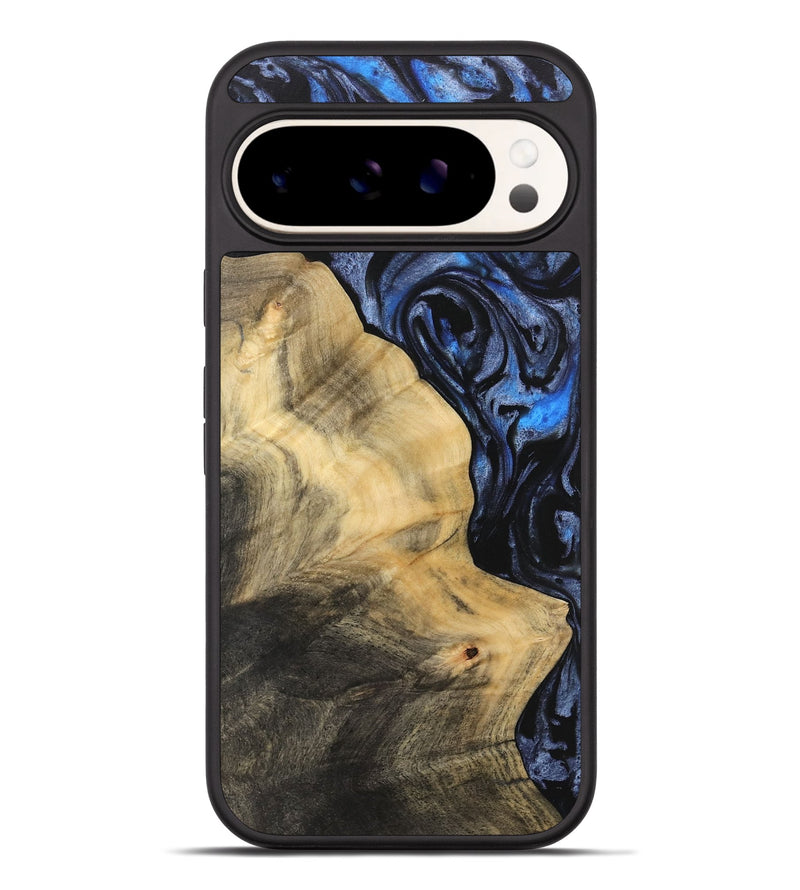 Pixel 9 Pro XL Wood Phone Case - Iteam (Blue, 732909)