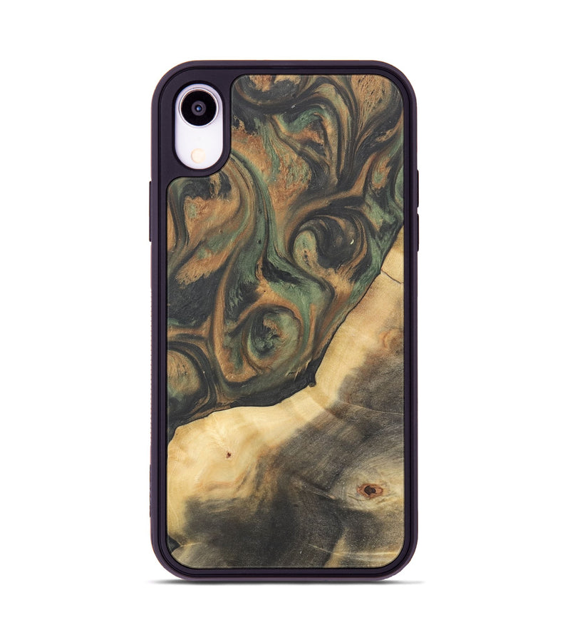 iPhone Xr Wood Phone Case - Terry (Green, 732949)