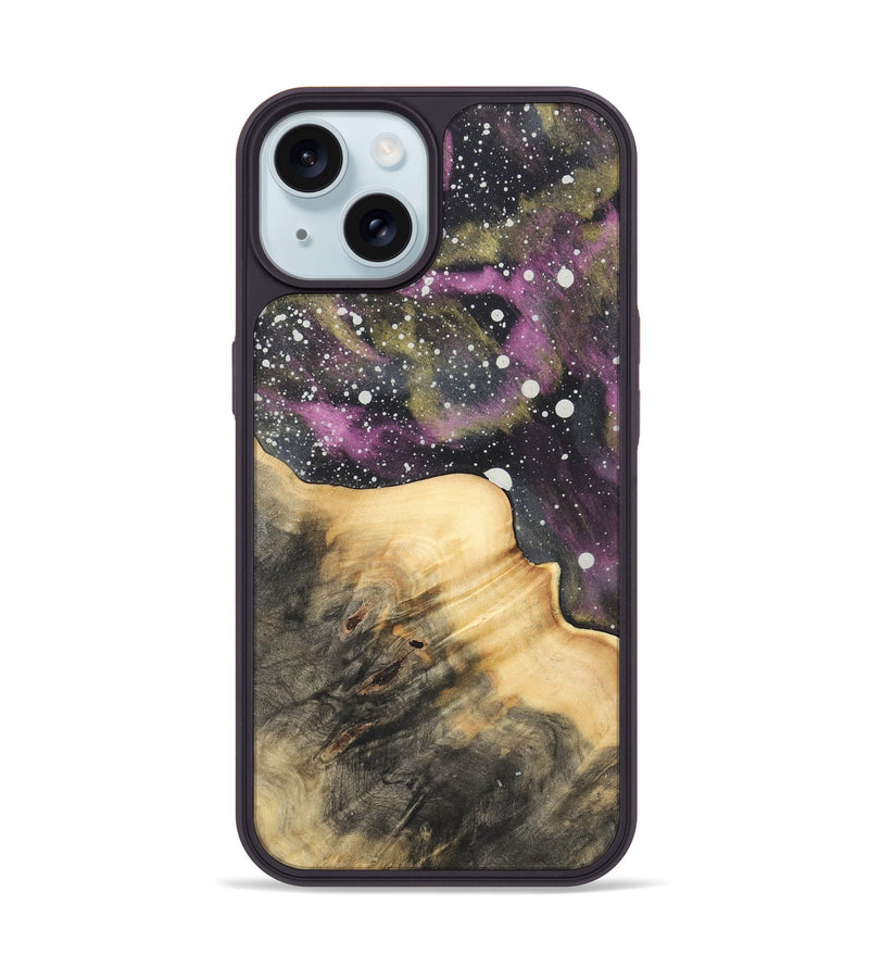 iPhone 15 Wood Phone Case - Alphons (Cosmos, 732958)