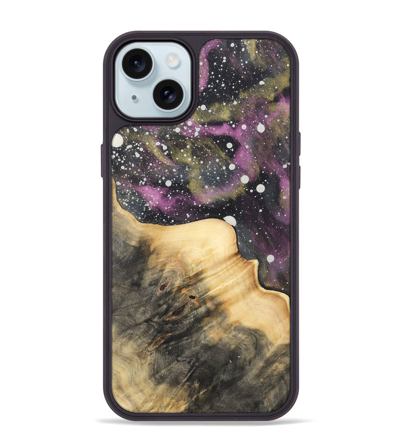 iPhone 15 Plus Wood Phone Case - Alphons (Cosmos, 732958)