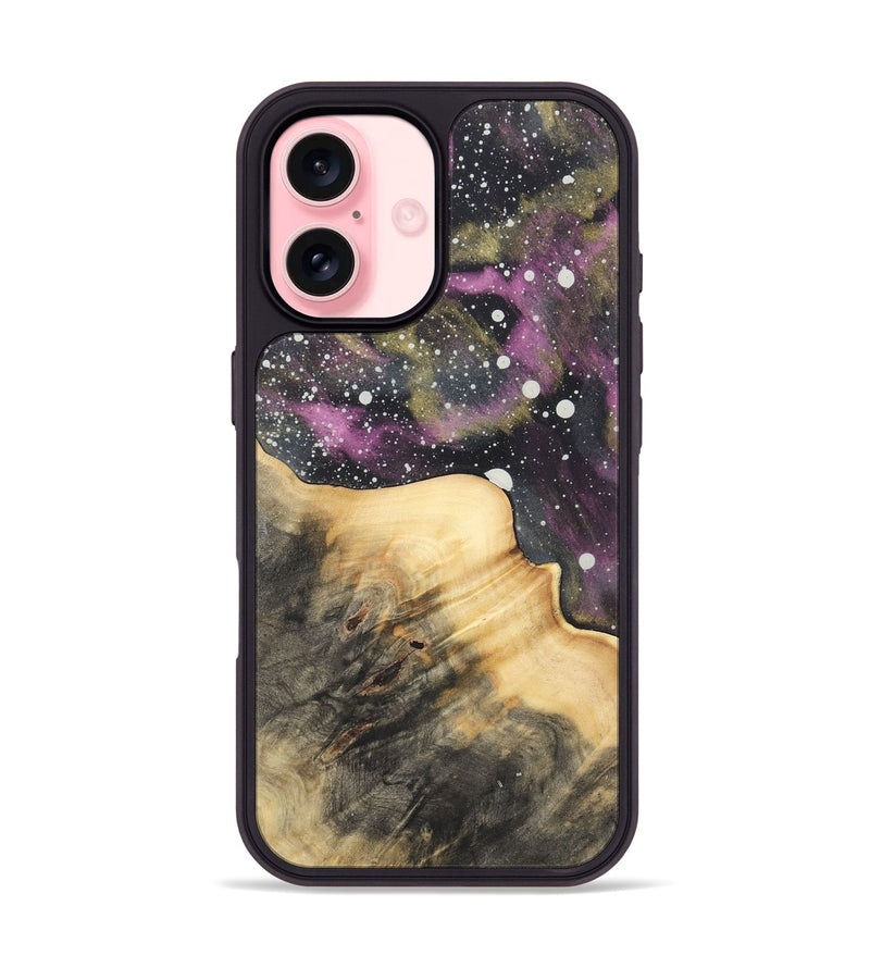 iPhone 16 Wood Phone Case - Alphons (Cosmos, 732958)