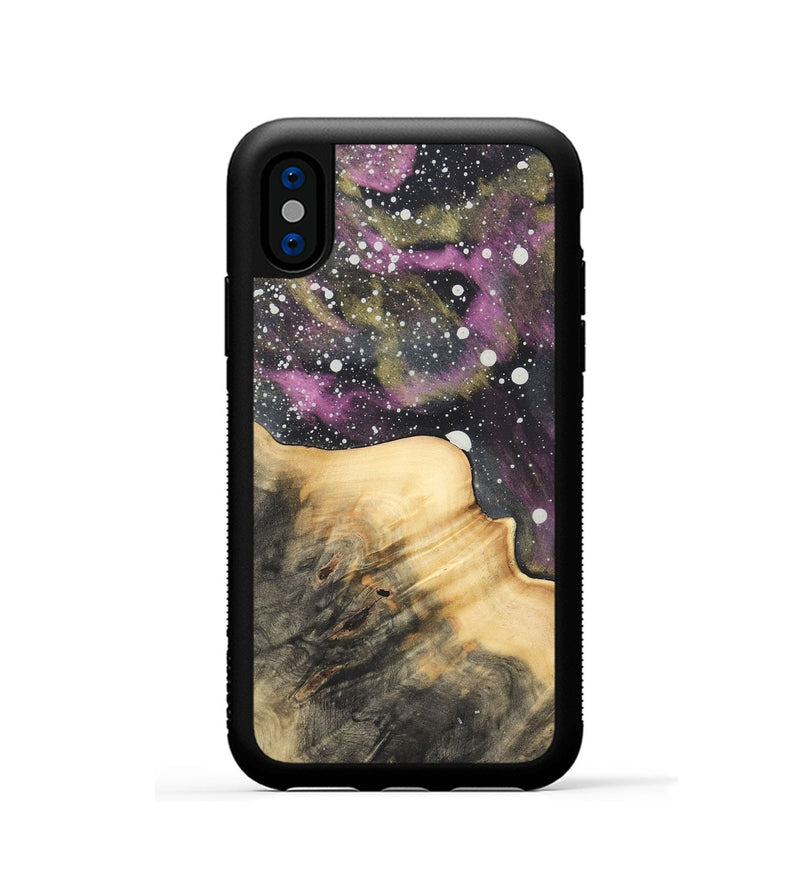 iPhone Xs Wood Phone Case - Alphons (Cosmos, 732958)