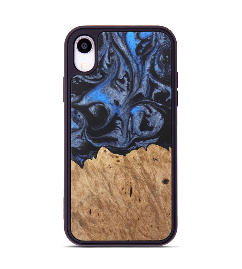 iPhone Xr Wood Phone Case - Mylee (Blue, 732960)