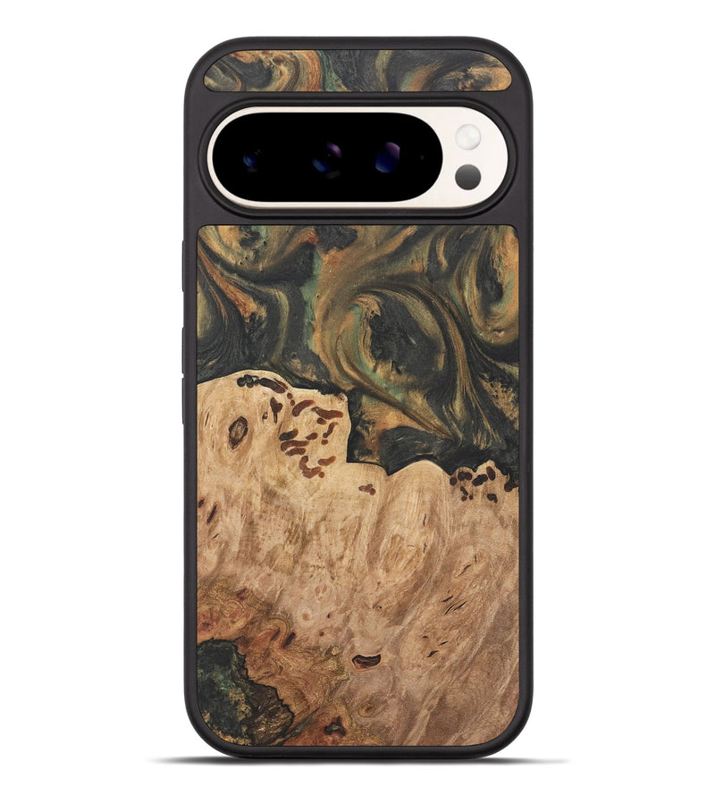 Pixel 9 Pro XL Wood Phone Case - Dyann (Green, 732965)