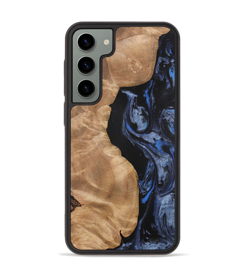 Galaxy S23 Plus Wood Phone Case - Renelle (Blue, 732976)