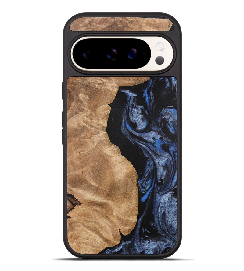 Pixel 9 Pro XL Wood Phone Case - Renelle (Blue, 732976)