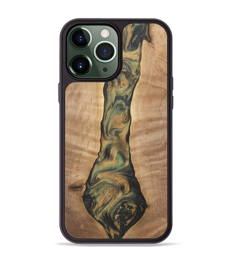 iPhone 13 Pro Max Wood Phone Case - Barnard (Green, 732984)