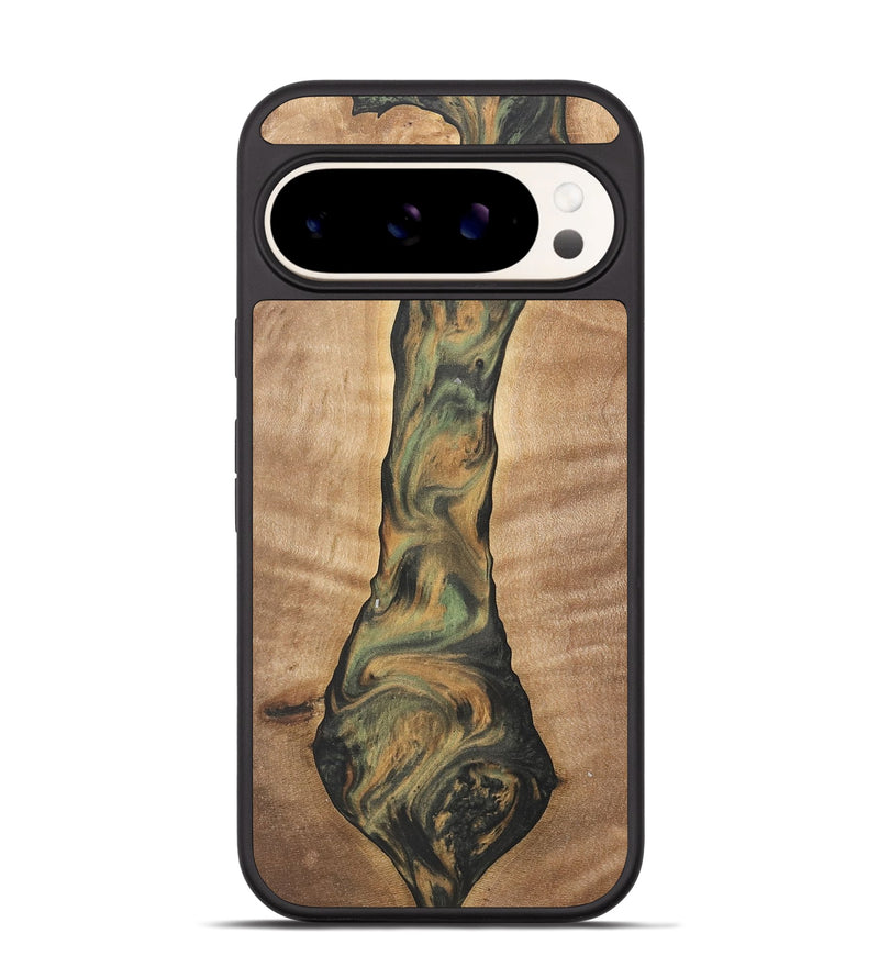 Pixel 9 Wood Phone Case - Barnard (Green, 732984)