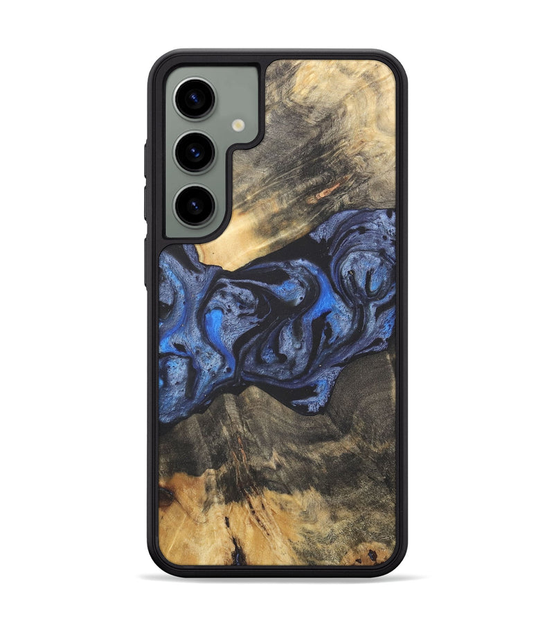 Galaxy S24 Plus Wood Phone Case - Isaak (Blue, 732989)