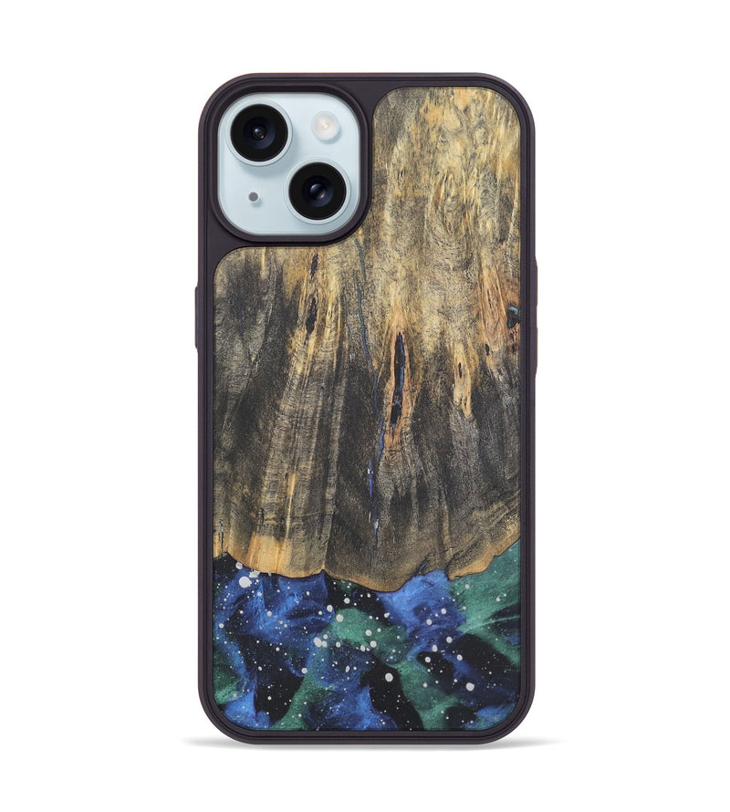 iPhone 15 Wood Phone Case - Leela (Cosmos, 733007)