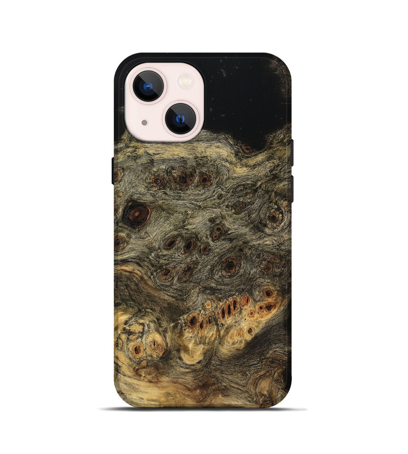 iPhone 13 mini Wood Live Edge Phone Case - Edmon (Wood Burl, 733035)