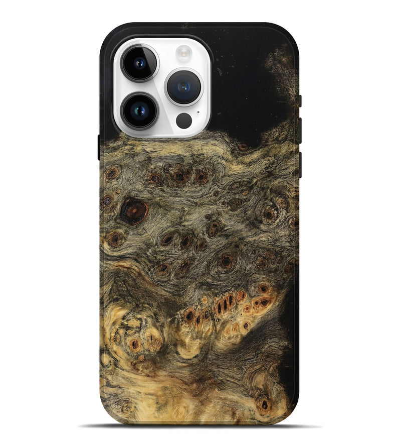 iPhone 15 Pro Max Wood Live Edge Phone Case - Edmon (Wood Burl, 733035)